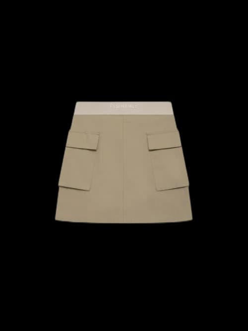 Fear of God Essentials Women's Cargo Skirt Oak