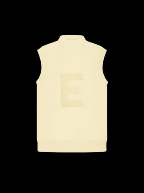 Fear of God Essentials Womens Mockneck Vest Canary