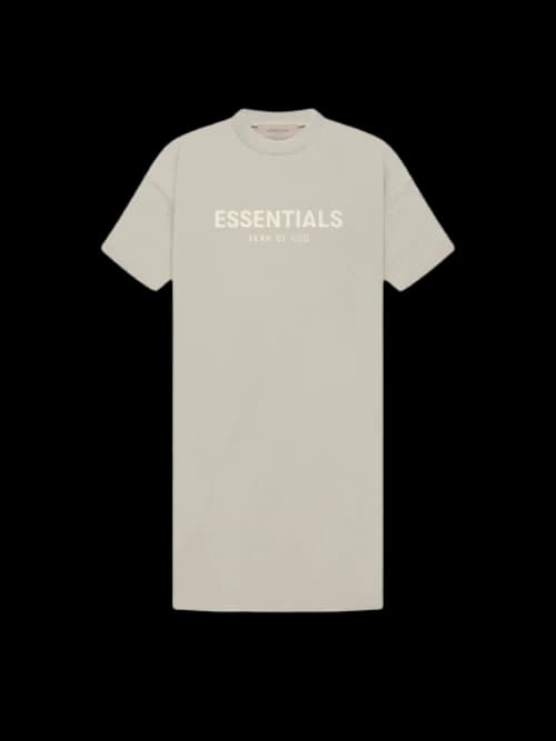 Fear of God Essentials Women's T-shirt Dress Smoke