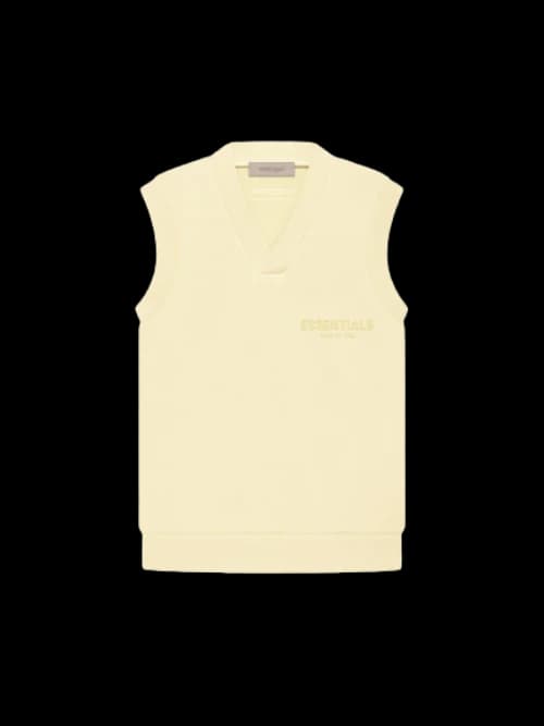 Fear of God Essentials Women's V Neck Vest Canary