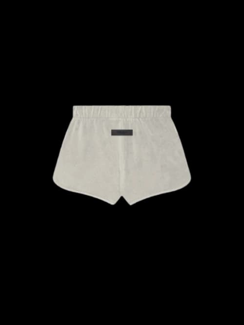Fear of God Essentials Women's Velour Short Smoke