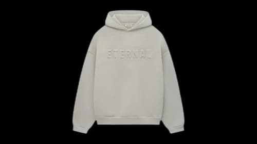 Fear of God Eternal Hoodie Dove Grey