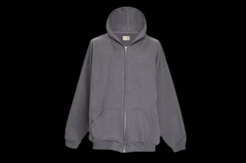 FEAR OF GOD Everyday Full Zip Hoodie God Grey