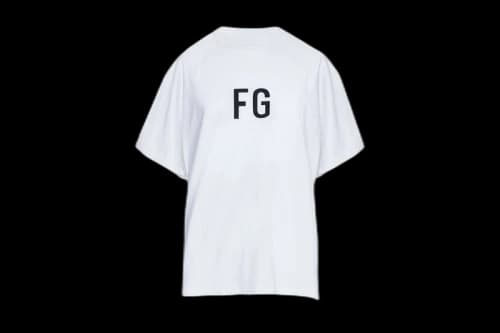 FEAR OF GOD FG' Logo T-shirt White/Black