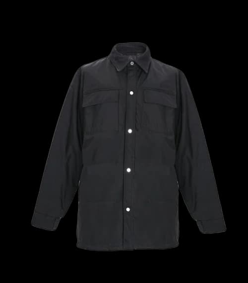 FEAR OF GOD Heavy Nylon Quilted Shirt Jacket Black