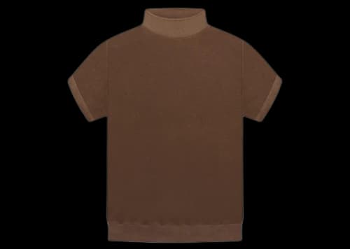 Fear of God Inside Out Mock Neck Sweatshirt Mocha