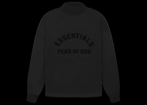 Fear of God Kids Essentials LS Tee Black