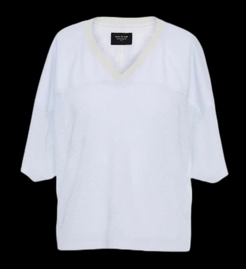 FEAR OF GOD Mesh Oversized Jersey White