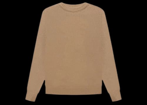 Fear of God Overlapped Sweater Camel