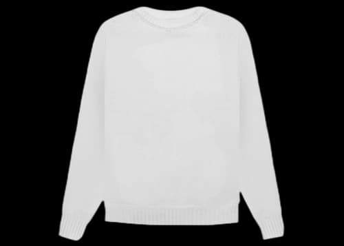 Fear of God Overlapped Sweater White