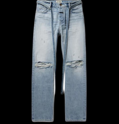 FEAR OF GOD Relaxed Fit Denim Jeans Indigo