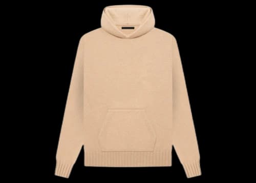 Fear of God Seventh Collection Knit Hoodie Camel