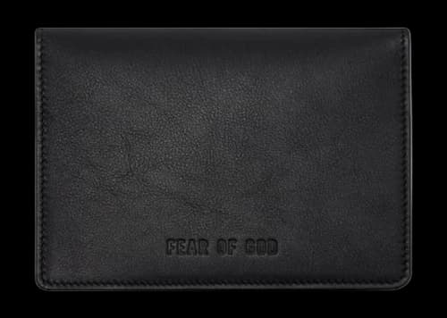 Fear of God Seventh Collection Passport Wallet Black