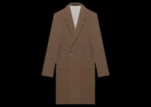 Fear of God Seventh Collection The Overcoat Mocha