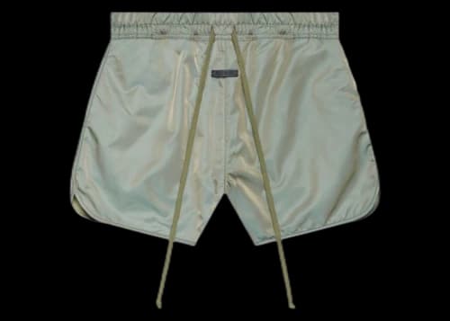 Fear of God Track Short Green Iridescent
