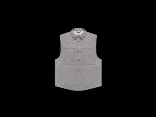 FEAR OF GOD Wool Vest Heather Grey