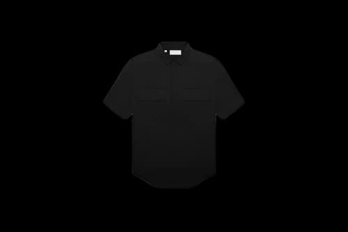 FEAR OF GOD x Ermenegildo Zegna Cotton Shirt Black