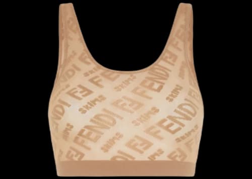 Fendi x SKIMS Hosiery Bralette California