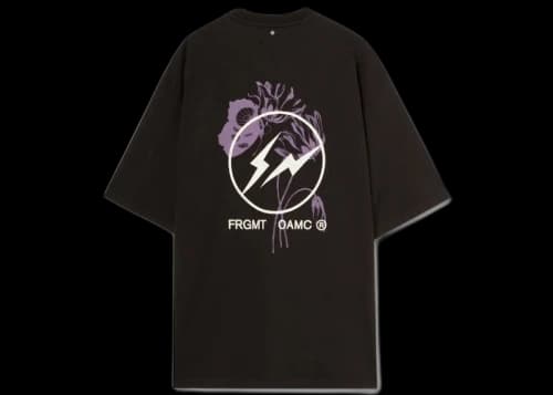 Fragment x OAMC Large Logo Oversized T-Shirt Black