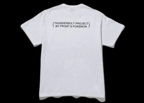 Fragment x Pokemon INN Thunderbolt Project Tee White