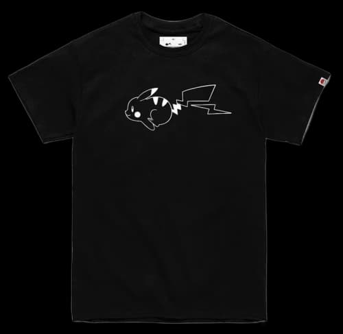 Fragment FRGMT x Pokemon Pikachu Running Tee Black