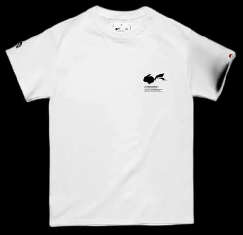 Fragment FRGMT x Pokemon Pikachu Running Tee White