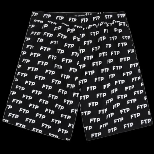 FTP Allover Short Black