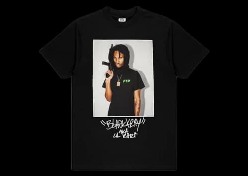 FTP Black Kray Photo Tee Black