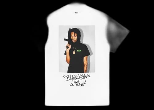FTP Black Kray Photo Tee White