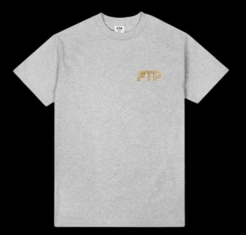 FTP Bling Logo Tee Heather Grey