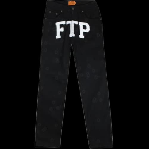 FTP Bullet Hole Denim Pant Black