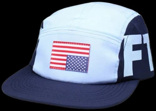 FTP Distress Camp Hat Blue