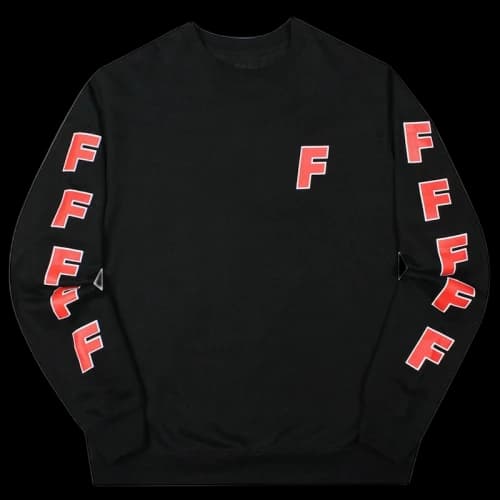 FTP F Crewneck Black