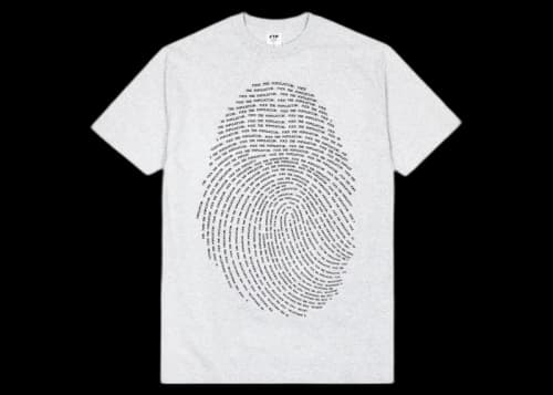 FTP Fingerprint Tee Ash
