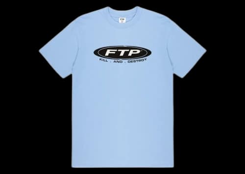 FTP Kill & Destroy Tee Sky Sky Blue