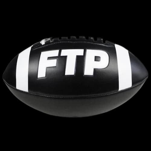FTP Logo Football Black