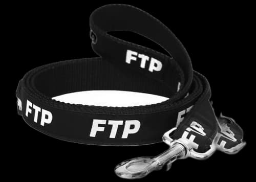FTP Logo Leash Black