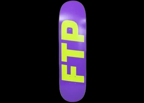 FTP Logo Skateboard Deck Purple