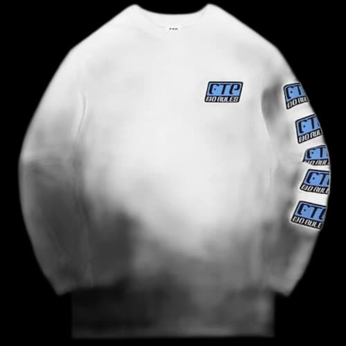 FTP No Rules L/S Tee White