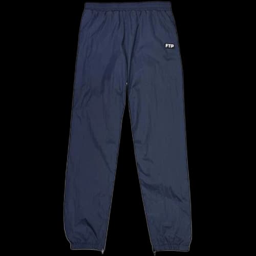 FTP Nylon Warm Up Pants Navy