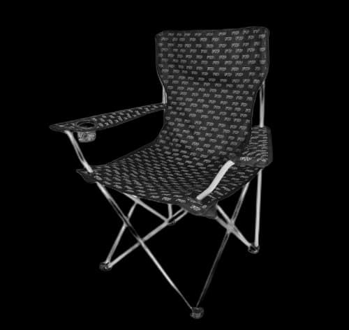 FTP Outline Foldable Chair Black