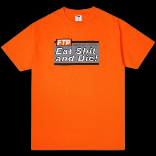 FTP PSA Tee Orange