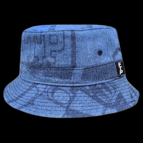 FTP Psycho Denim Bucket Hat Indigo