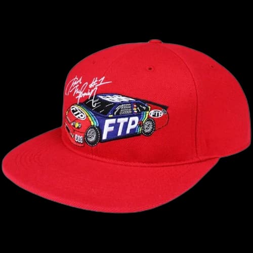 FTP Racer Fitted Hat Red