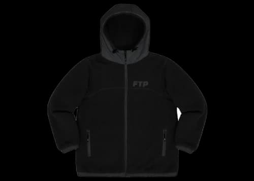 FTP Reflective Polar Fleece Jacket Black