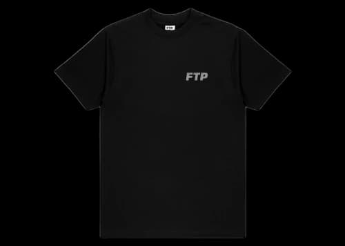 FTP Rhinestone Logo Tee Black