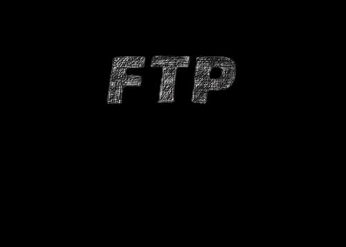 FTP Scribble Logo Tee White
