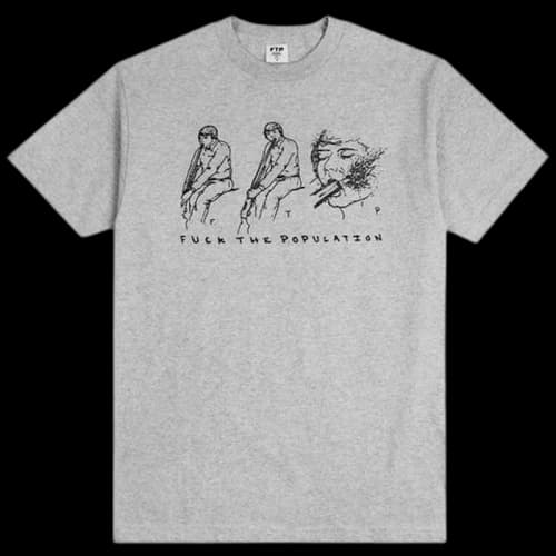 FTP Shotgun Tee Heather Gray