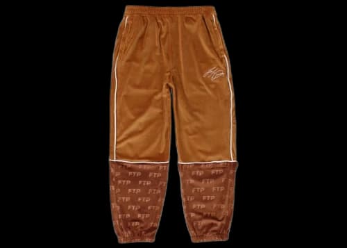 FTP Signature Velour Pant Brown