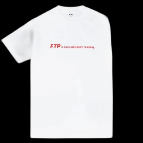 FTP Skateboard Tee White